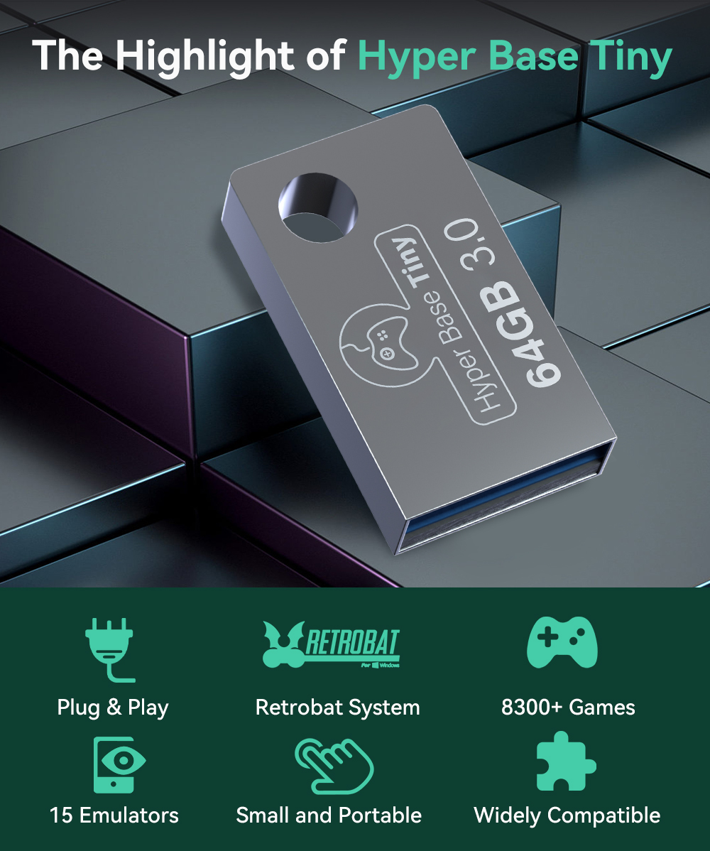 JMachen 64GB Portable USB 3.0  - Retro Gaming Kiosk 评论和价格